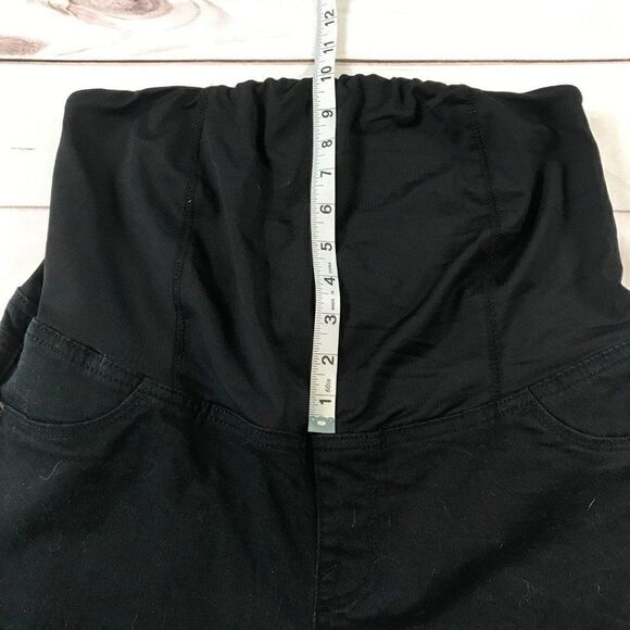 Isabel Maternity Over Belly Panel Black Jeans Size 10 - Picture 10 of 15